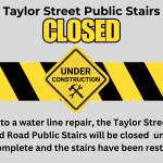 Taylor St. Stairs Closed.png