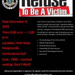 Refuse to be a  Victim - December 9.jpeg