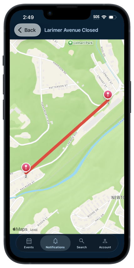 Know where to go or avoid